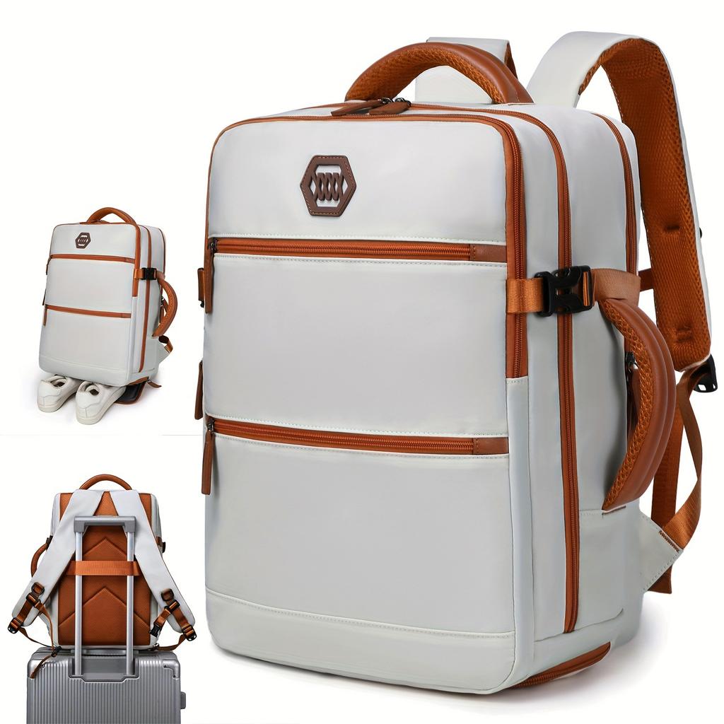 Minimalist Travel Backpack for Men Large Capacity 15.6 Inch Laptop Backpack,Student Backpack for College,Commute & Weekend Trips