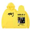 Rapper Milo J Fashion Tour 2026 Print T Shirt Men Fashion T-shirt Summer Short-sleeved Hip Hop Cotton Punk Oversized T-shirts