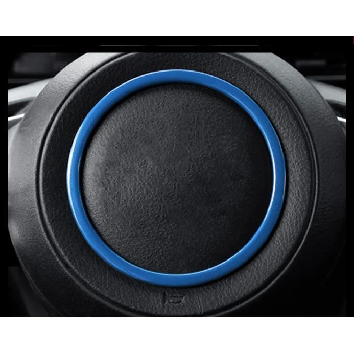 Car Steering Wheel Center Logo Circle Ring Cover Sticker For Mazda 3 6 CX3 CX-3 CX-5 CX5 CX8 CX 9 Axela 2017- Accessories