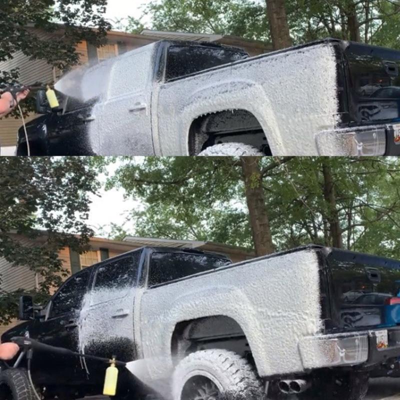 4350PSI Pressure Washer 1/4 In Quick Connector with Foam Cannon & Nozzle Tips 1 Liter Power Washer for Car Floor