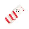 Claus Stripe Women Elk Snowman Bow Ladies Hosiery Christmas Stockings Floor Socks Cotton Calf Socks