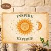 Vintage Sun Moon Boho Metal Wall Art 20x30cm Home Decor Tin Sign