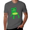 Cute Froggy Chair Tshirt Abstract Pattern Print Top Tshirt