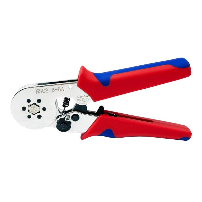 

Високоміцний шестигранний обтискний інструмент для мережевих кабельних проектів. Ергономічна рукоятка та саморегулюючі плоскогубці для зачистки проводів. 1