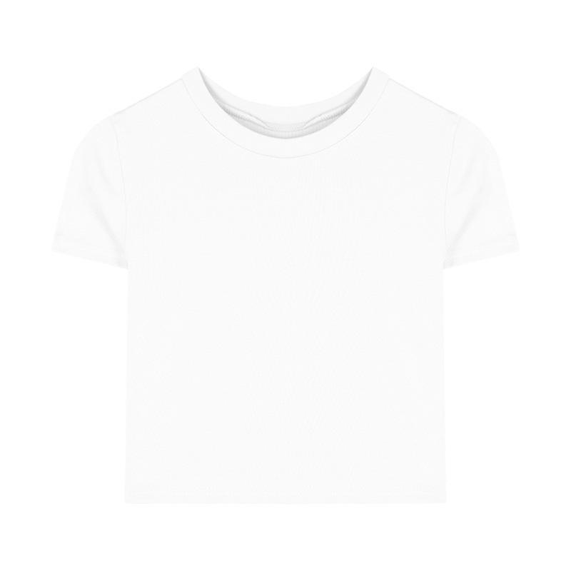 

Slim & Stylish 2023 Women s Sexy Sweet-Spicy Short Sleeve T-shirt Small білий