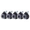 2 Inch Office Chair Replacement Rubber Caster 360° Swivel Wheels Pack Of 5