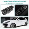 ACROPIX Front Left Driver Side Power Window Switch Window Control Switch Fit for Porsche Cayenne 2011-2014 for Porsche Panamera 2010-2015