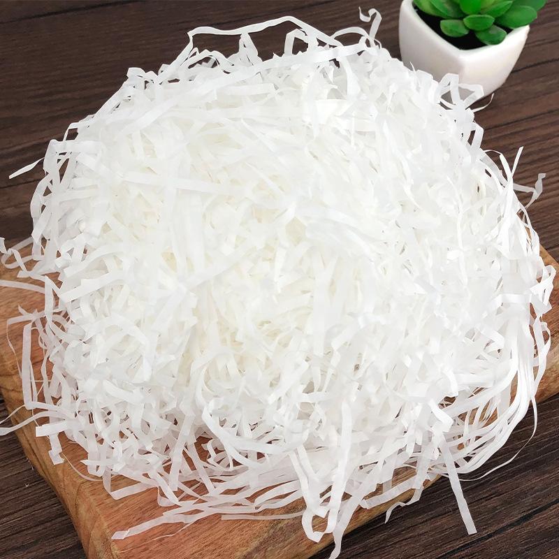100G-1800G Colorful Crinkle Paper Raffia Shredded Confetti Gift Box Filler Decoration Wedding Party Gift & Basket Packaging