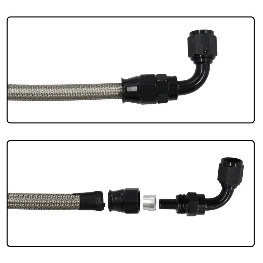 Power Steering Hose Kit 551082 For GM LS Chevy C10 1950-2000