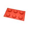 Half Round Cone Silicone Mold Baking Tool Mousse Cake Decorating Mold for Making Chocolate Candy Candle Soap
