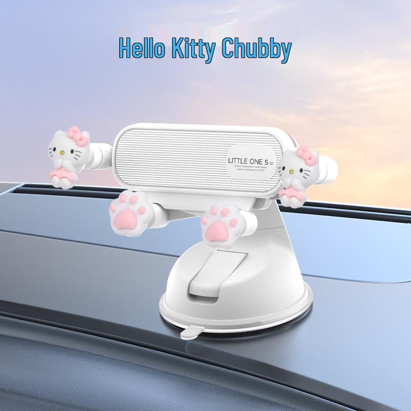 Cute Dashboard Suction Cup Car Phone Holder for Girls