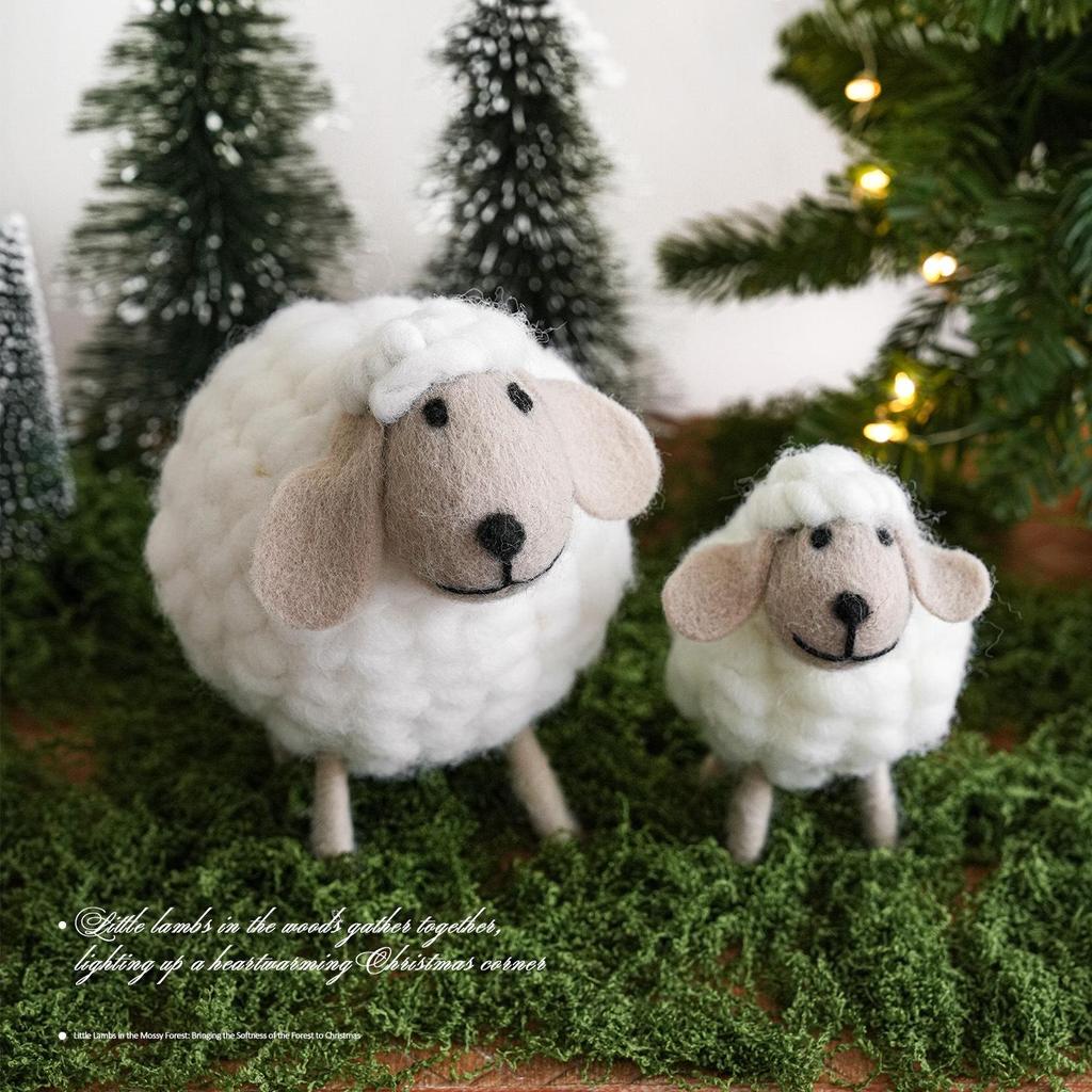 Christmas Plush Sheep Doll: Children's Gift & Home Decor Ornament