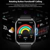 New Ultra Thin Smart Watch Men AMOLED Ultra HD Heart Rate Sports Bracelet Always Display Time BT Calling Smartwatch