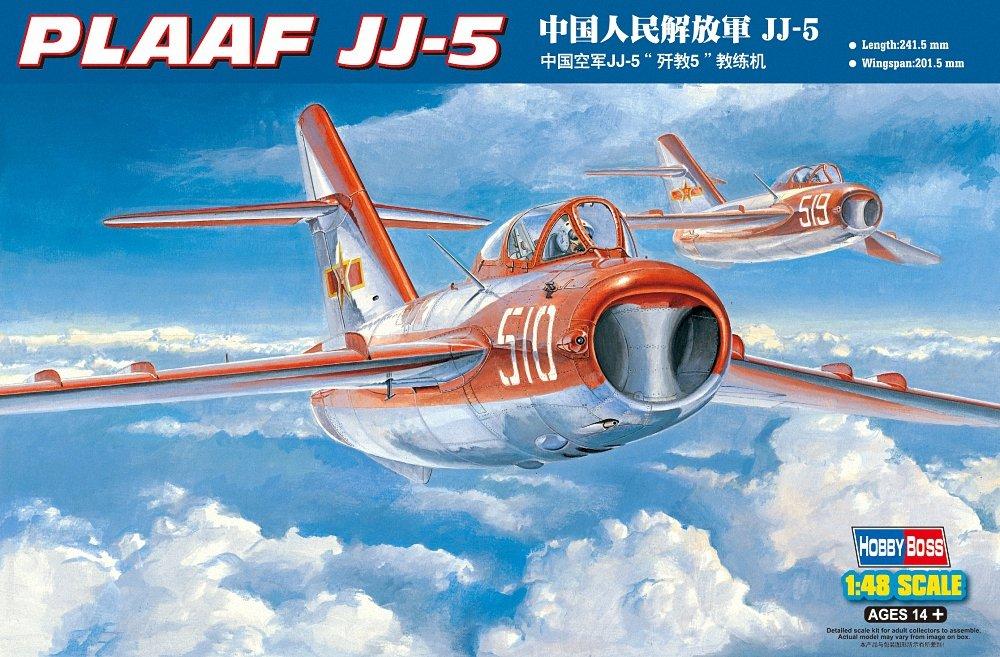 Hobby Boss 1/48 Aircraft Series China People's Liberation Army Air Force JJ-5 80399 Plastic Model
