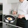 Stainless Steel Skillet Stainless Steel Non Stick Egg Skillet Kitchen Cookware For Steak Cooking Omelette Pancake Fish Stir-fry