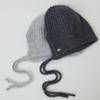 LE STUDIO ROUND ANGORA BONNET 2 COLOR