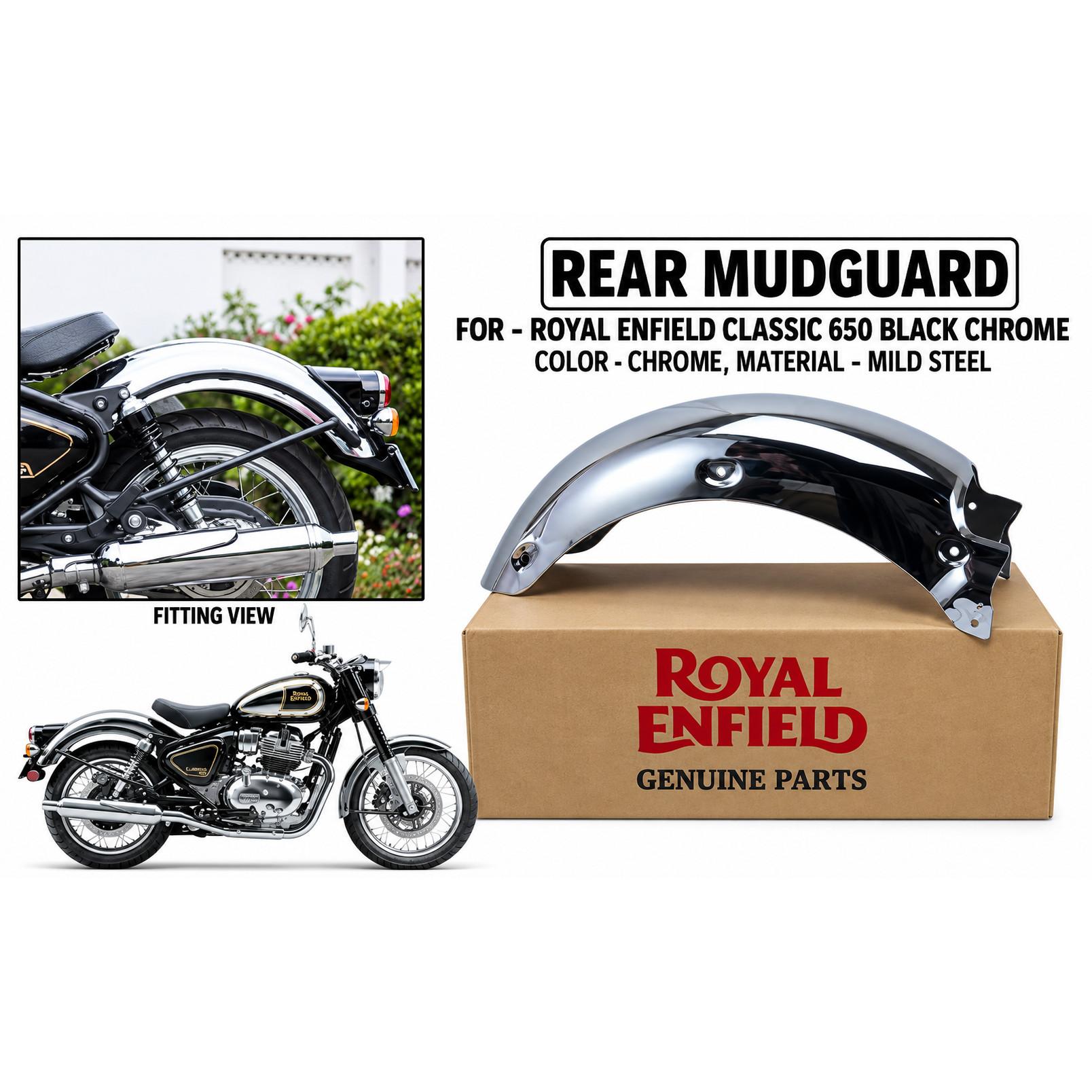 For Royal Enfield Classic 650 Chrome
