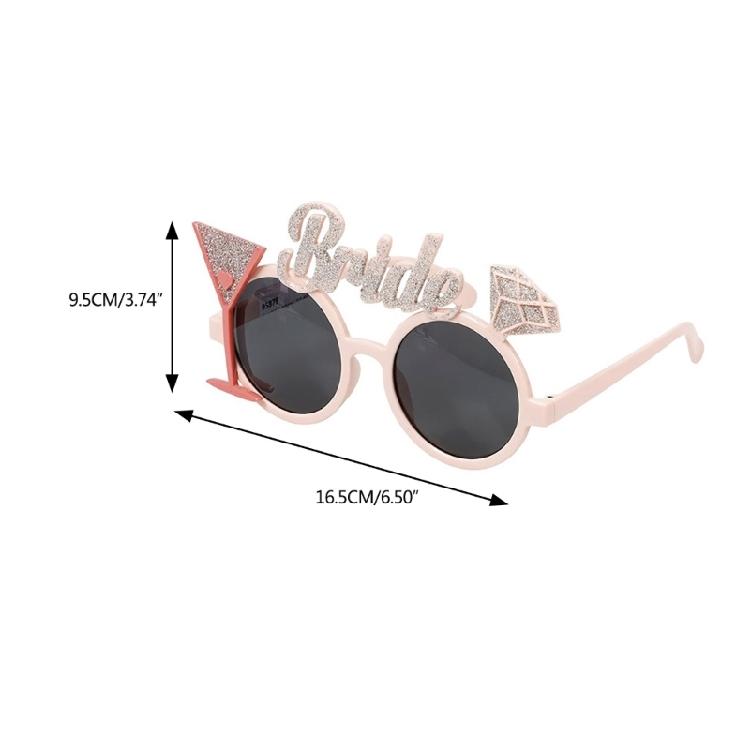 Funny Eyeglasses Bride Sunglasses Bride to Be Glasses Bachelorette Glasses