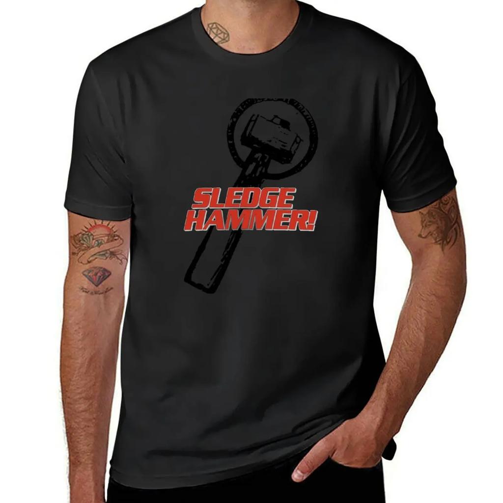 Sledge Hammer! T-Shirt Essential T Shirt Anime Tshirt Oversized T Shirt New Edition Compression Shirt Men