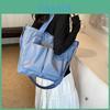 Trendy Street Style Oxford Cloth Tote Bag For Women 2024 Large Capacity Shoulder Bag For Daily Use