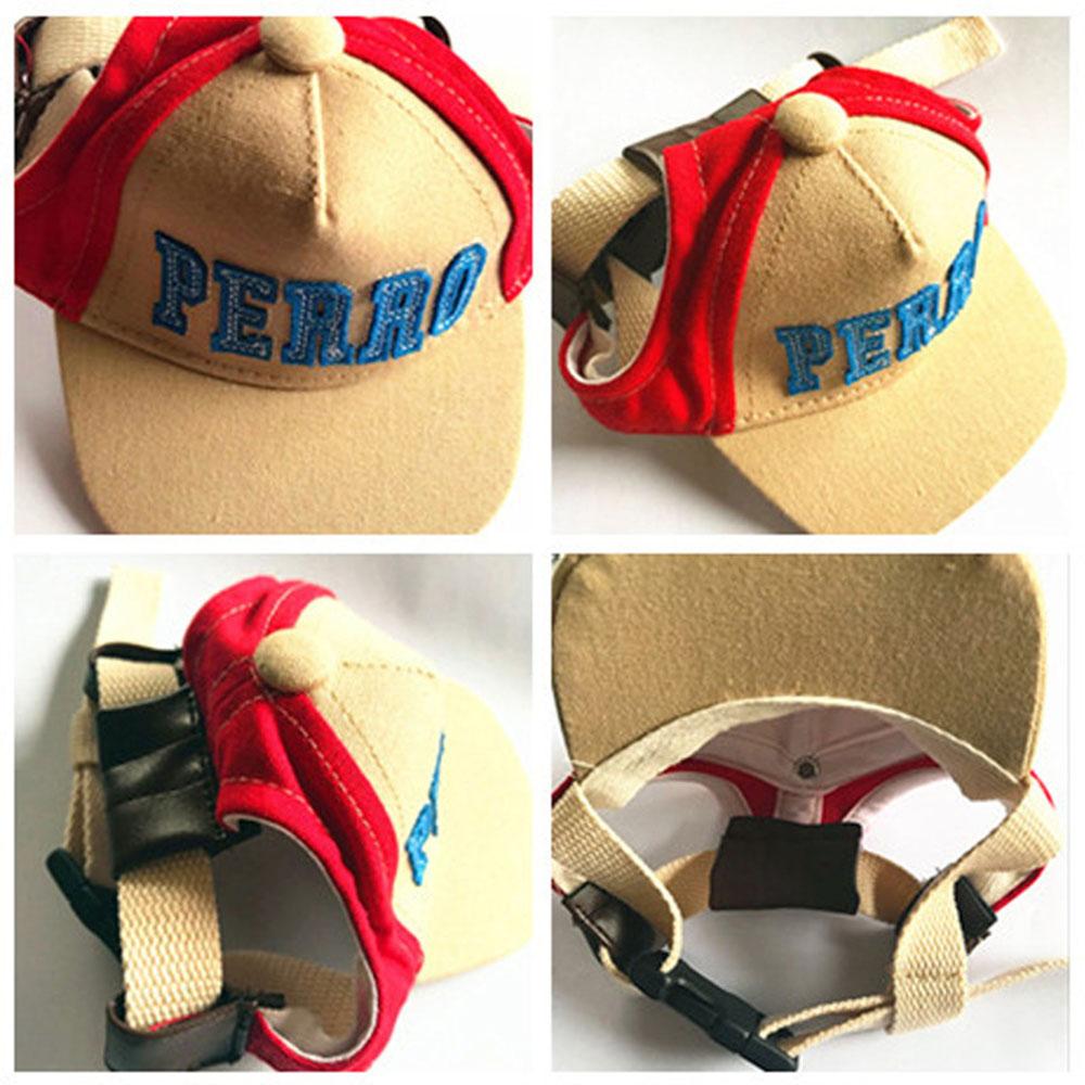 Baseball Cap for Pets, Summer Accessories for Outdoor Use, Sun Cap for Chihuahua, Sports Cap for Puppies with Dog Letters