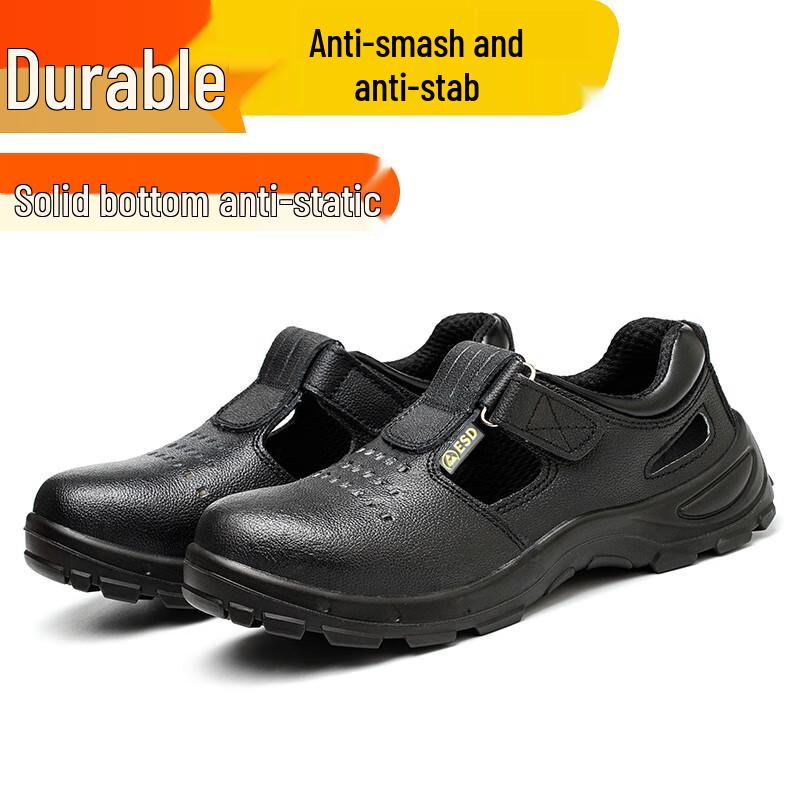 Old Housekeeper Men's Breathable Steel Toe Safety Shoes 6026