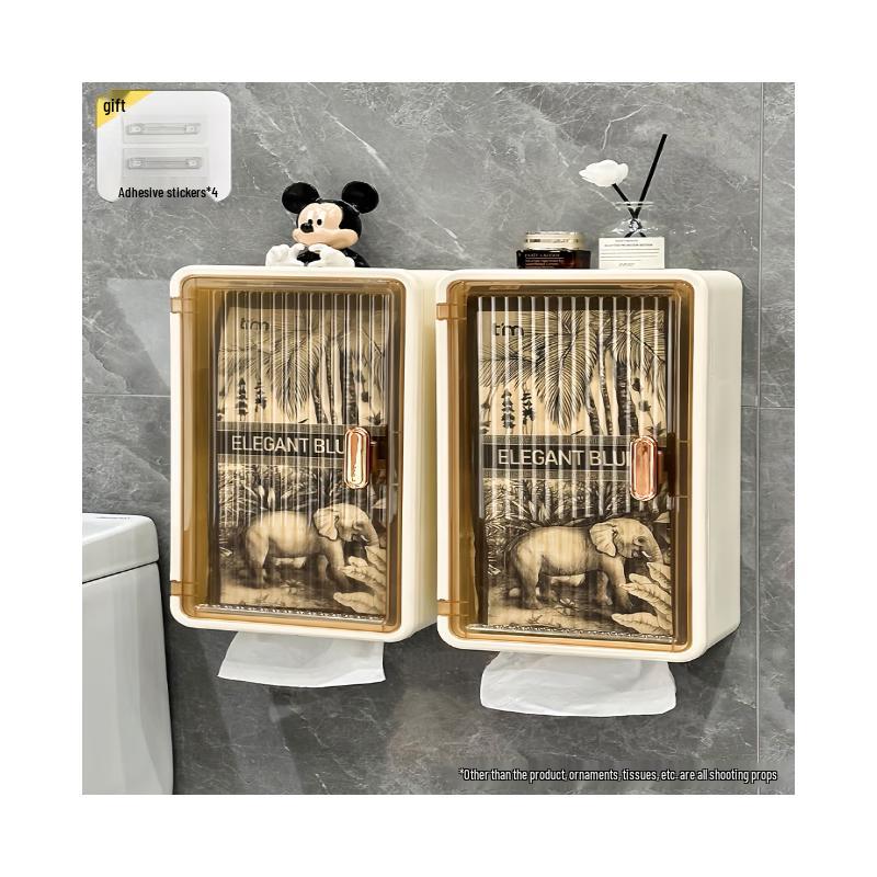 

Shixun No-Punch Bathroom Toilet Paper Holder