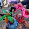 Inflatable Drink Holder, Pack of 15 Holders