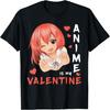 Anime je můj Valentýn Japonské anime dívčí tričko