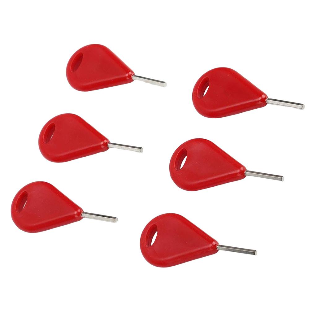 6Pcs Surfboard Fins Hexagon Key Longboard Surfing Board Fin Key Surfing Board Surfboard Fin Key Surfing Accessories