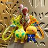 Creative Cartoon Fruit Keychain Pendant for Couples - Cute Car Ornament Gift