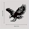1pc Geometric Eagle Metal Wall Art Home Decor Housewarming Gift Halloween Christmas New Year