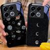 Astronaut Planet For Infinix Note 40 4G 30i 12 G96 Smart 8 Hot 9 Play 10 11S 12 20i 50 Pro Plus 5G Tempered Glass Phone Case