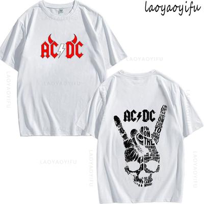 AC Theme 100Cotton DC Printed Breathable Fashion Streetwear Summer TShirt Shortsleev Mens Womens High Quality Oneck