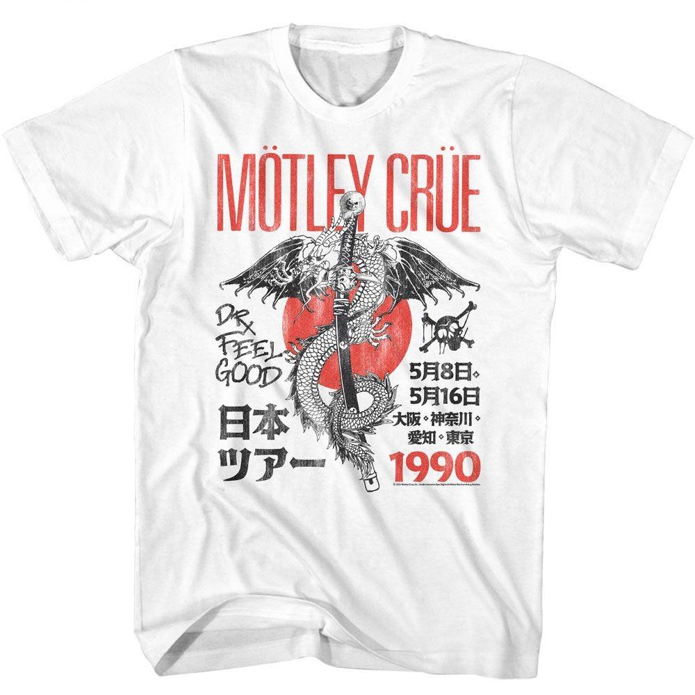 Motley Crue Japan Tour 90 Music Shirt