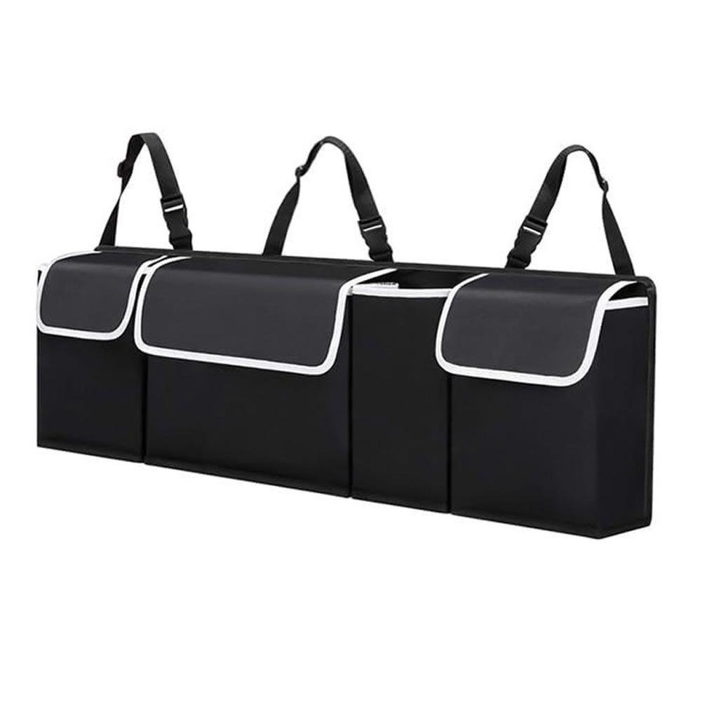 

Универсальная сумка для хранения в багажнике автомобиля из ткани Оксфорд, подвесной органайзер на спинку заднего сиденья для салона автомобиля