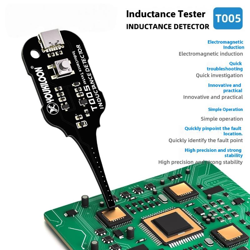 1Pcs For Pc Repair Electromagnetic Induction Quick Fault Check Motherboard Coil Tester Inductor Detector Tool