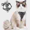 Cat Harness And Leash Reflective Strips Jacket Breathable Adjustable Vest Harness Escape Proof Easy Control Leash for Cats