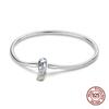 100% 925 Sterling Silver Original Stars Forever Love Zircon Bracelets Fit DIY Charms Beads Anniversary Birthday Jewelry Gifts