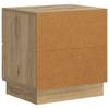 Artisan Oak Nightstand 43 x 34.5 x 44.5 cm Engineered Wood