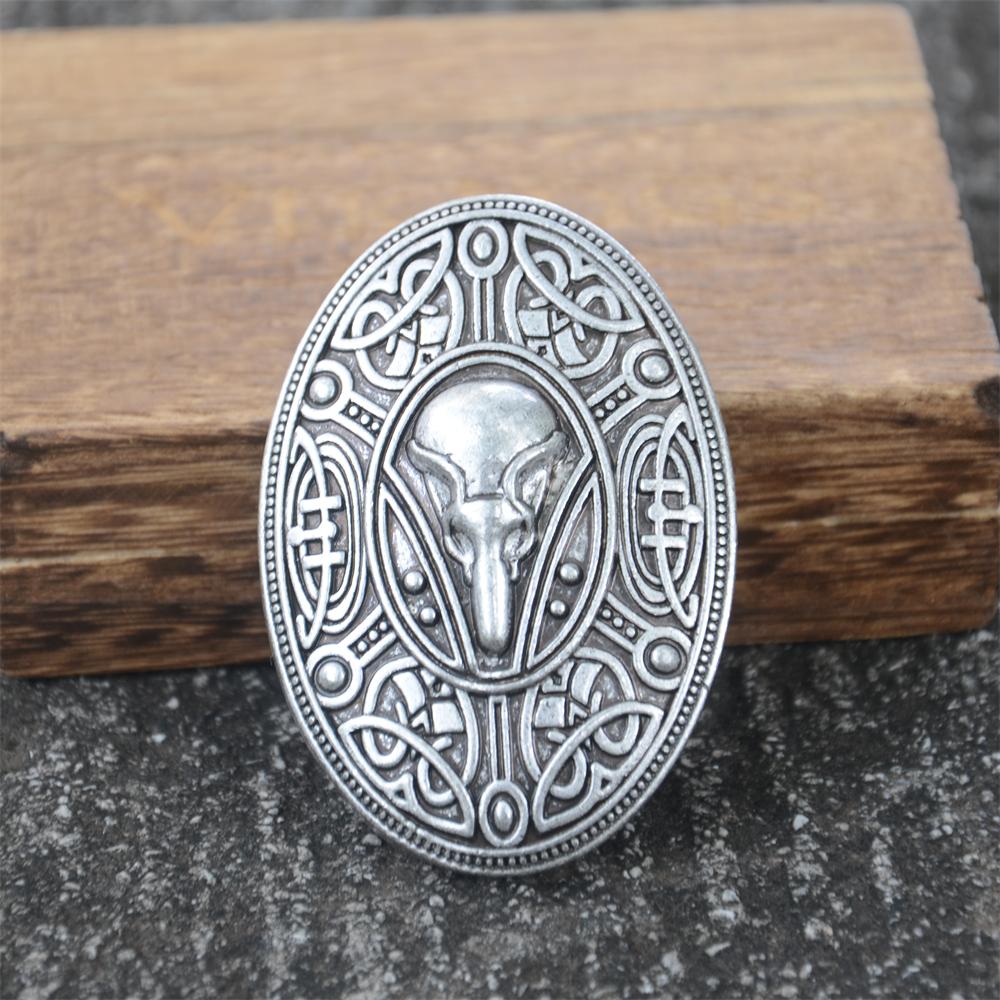 1Pcs Retro Sweden Norse Viking Brooches Jewelry Vintage Norse Talisman for Clothing Shirt Suit