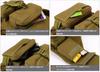 PHOENIX IKKI Ranger Bag with Various Available in 6 Molle Ideal for Overnight and Outdoor Crossbody Camera Brown Pockets, Colors, Camouflage,