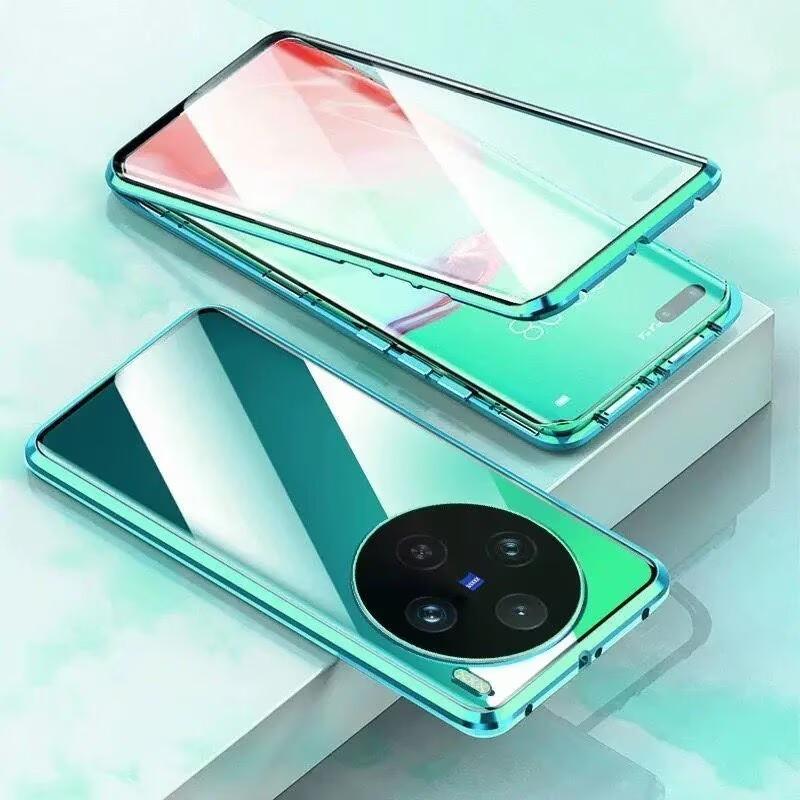 Case for Xiaomi 15 14 Ultra with Double Sided Tempered-Glass & Metal Frame Phone Bumpers Full Lens Protection Cover