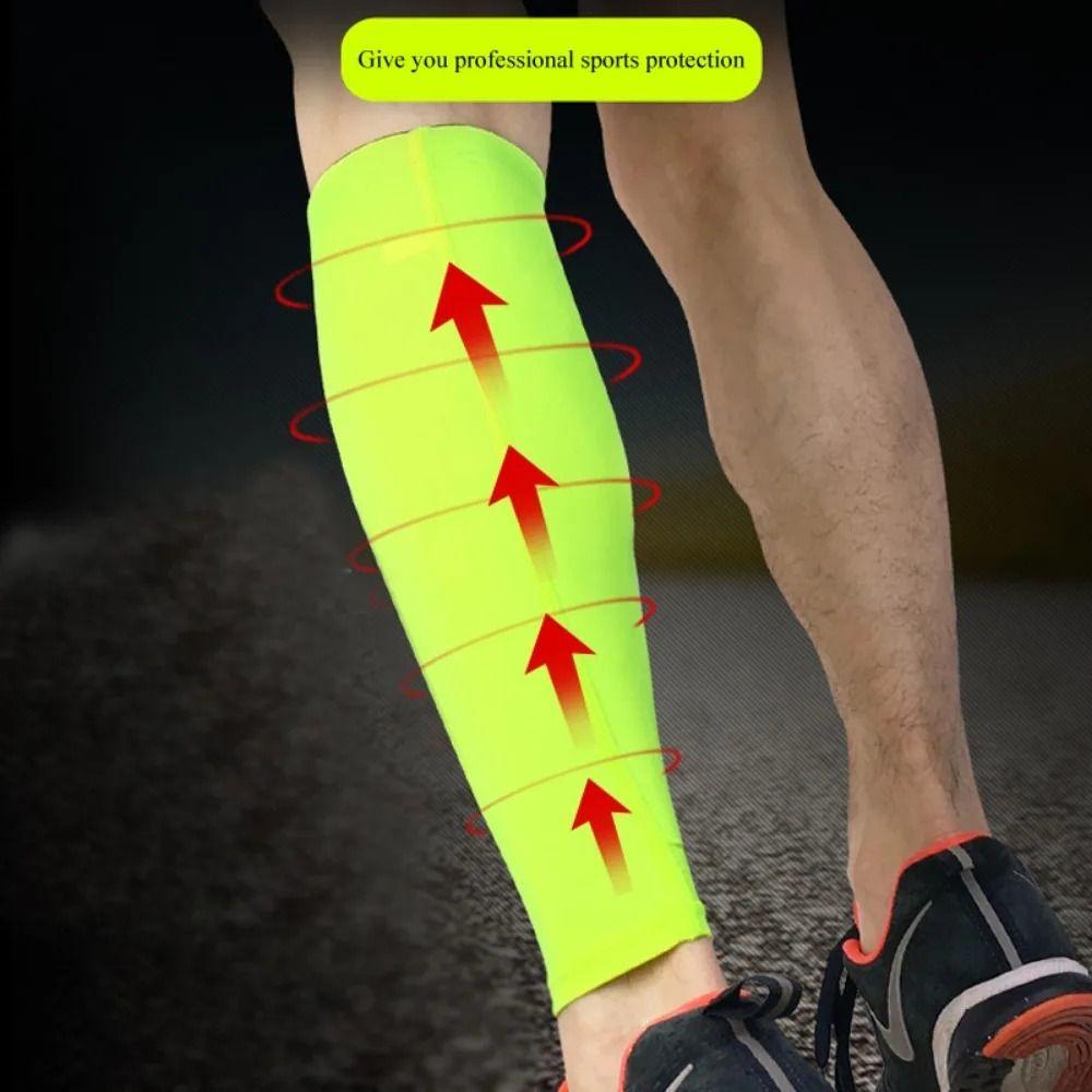 Shin Splint Support Leg Compression Sleeve Polyester Calf Brace  Cycling