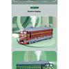 1/32 Diecast Nostalgic Steam Green Leather Train Toy Can Be Sprayed Alloy Train Children's Toy Kids Gift Birthday Present for Boys