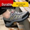 Men's Breathable Insulated Work Safety Shoes - Anti-Smash, Anti-Puncture & Wear-Resistant, Comfort for Long Standing