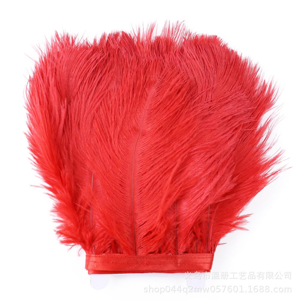

15-20Cm Whole Ostrich Hair Cloth Edge Clothing Accessories Material Goose Hair Skirt Dress Stage Diy