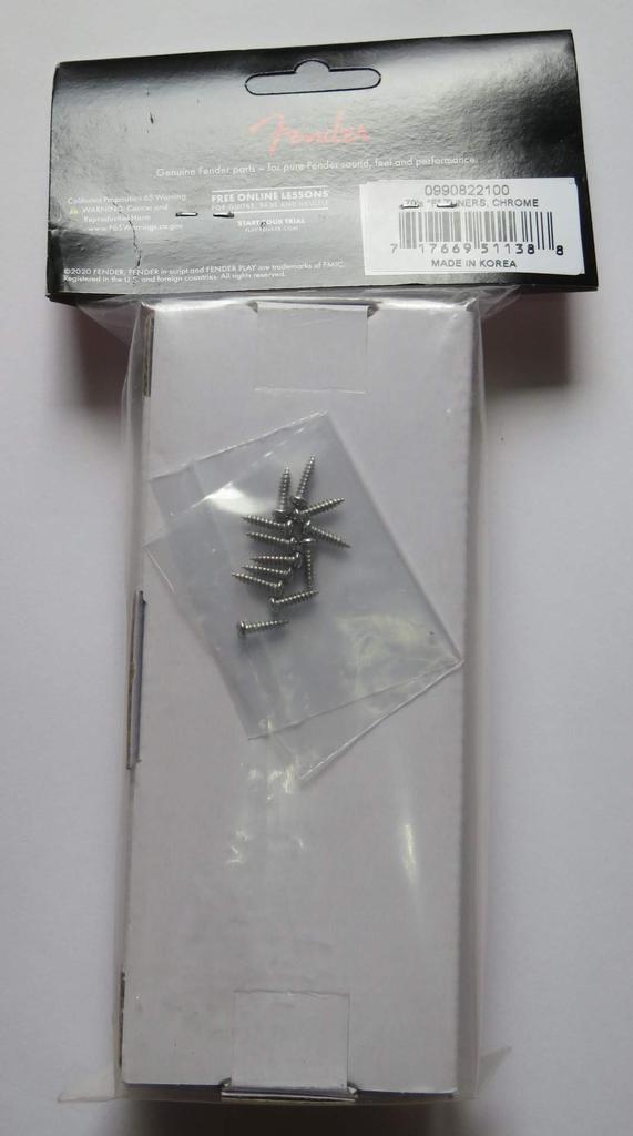 Fender USA Genuine Parts 70s F Tuners Chrome Tuners 990822100 [Used]