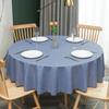 Table Cloth Round Pu Waterproof Antifouling Oil -Proof Wedding Tablecloth For Table Print With Lace Table Cover For Dining Table