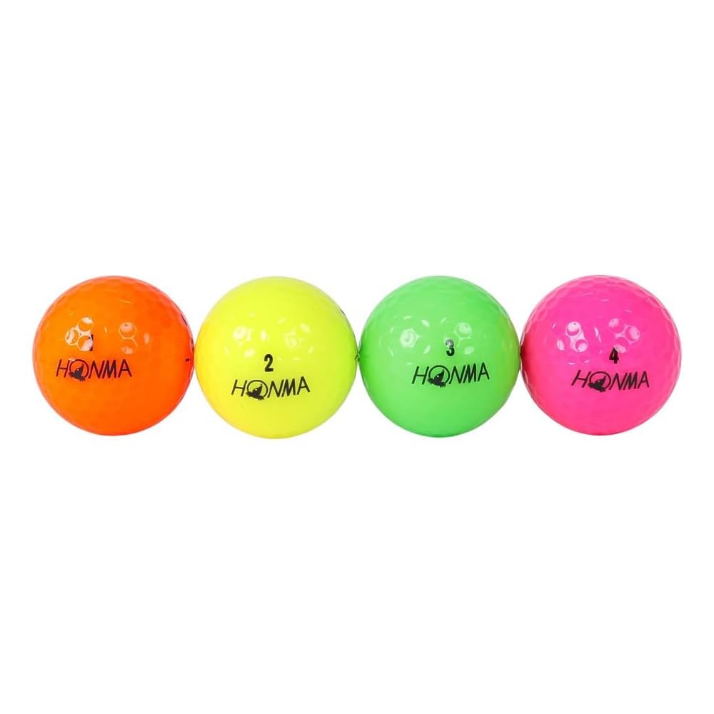 Honma D1 BT2401 Multi Golf Balls 12 Pack Durable Performance Design